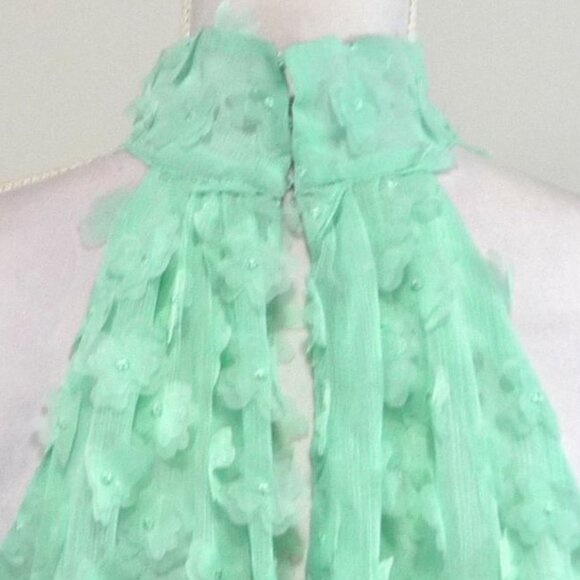 Badgley Mischka Nora 3D Dress Size 6 - Picture 6 of 11